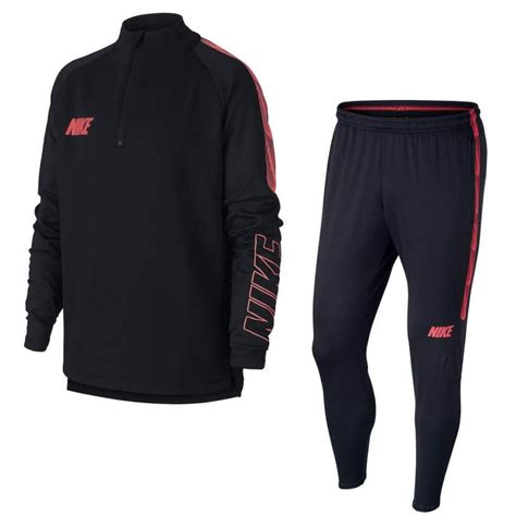 nike dry squad drill trainingspak zwart roze|Heren Dri.